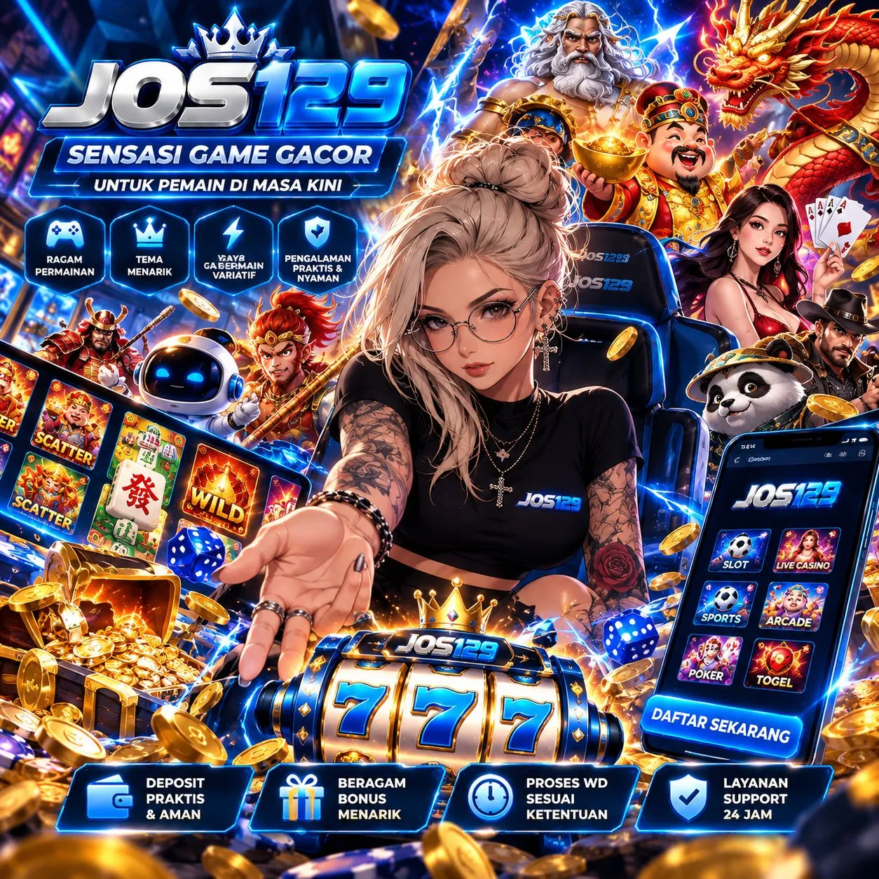 JOS129 | Sensasi Game Gacor untuk Pemain Masa Kini